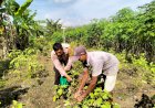 Dukung-Program-Ketahanan-Pangan,-Bhabinkamtibmas-Desa-Jiken-Tinjau-Lahan-Produktif-Warga