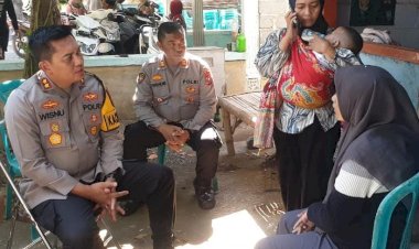 Peduli-Kaum-Rentan,-Kapolres-Probolinggo-Datangi-Rumah-Balita-Korban-Kekerasan