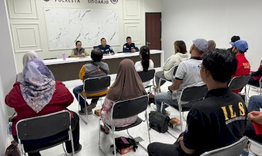 Tahapan-Kampanye-Pilkada,-Polresta-Sidoarjo-Gandeng-Netizen-Cegah-Hoaks