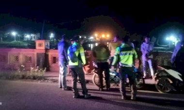 Patroli-Kamtibmas-Pasca-Pilkada-2024,-Polres-Bangkalan-Bubarkan-Aksi-Balap-Liar