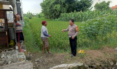 Polresta-Sidoarjo-|-Polsek-Sukodono-Pantau-Program-Ketahanan-Pangan-Desa-Jumputrejo