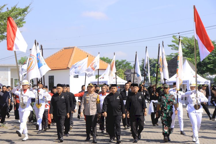 Kapolres Madiun Apresiasi Pesilat Gelar Deklarasi Pemersatu Bangsa